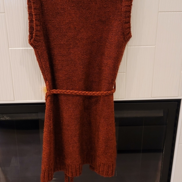 Womens Bacci Sleeveless Cardigan Sweater Size Small - Picture 10 of 12